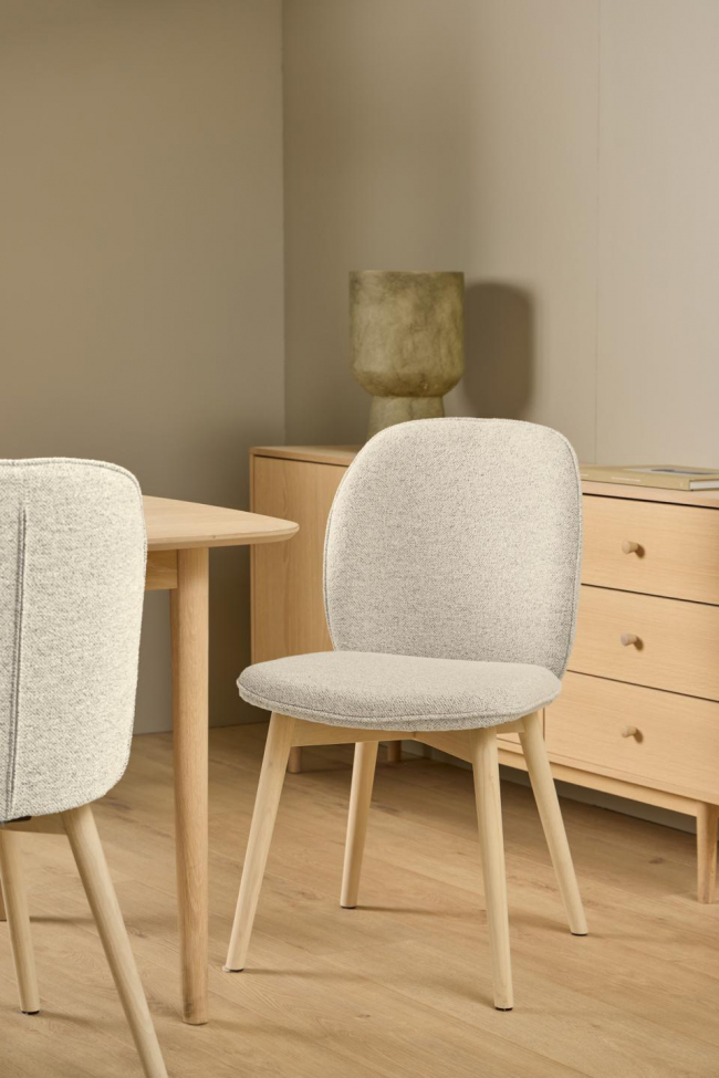 Stoel 'Cindy' - Licht Beige
