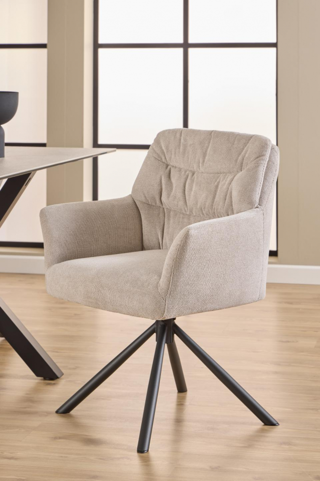 Stoel 'Alonso' - Licht Beige