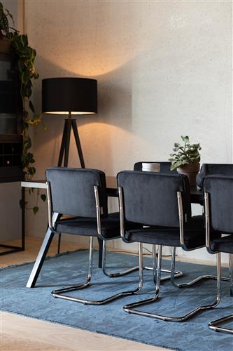 Stoel 'Ridge Kink' 50 cm - Zwart