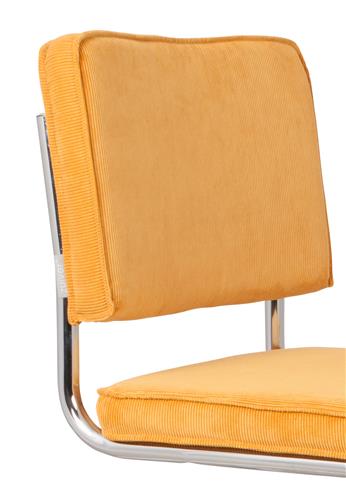 Stoel 'Ridge Kink' 50 cm - Geel
