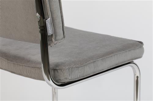 Stoel 'Ridge Rib' - Lichtgrijs