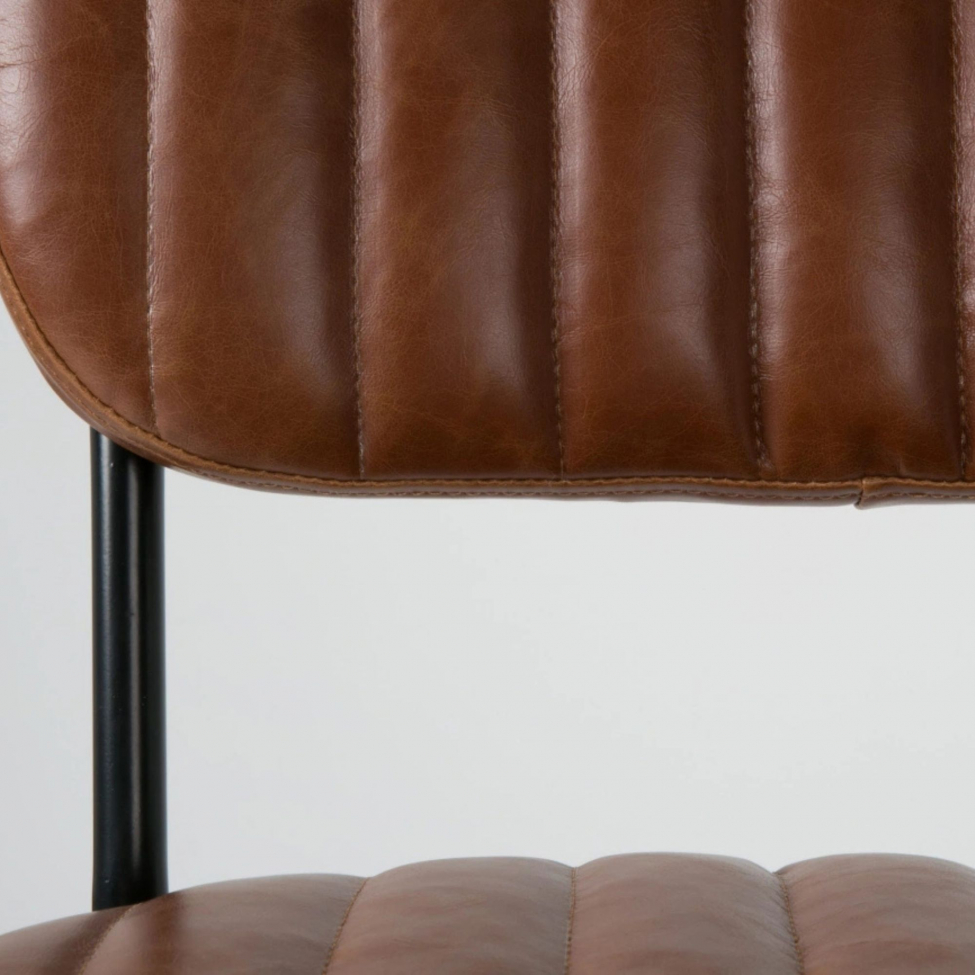 Stoel 'Jake' - Vintage/Bruin