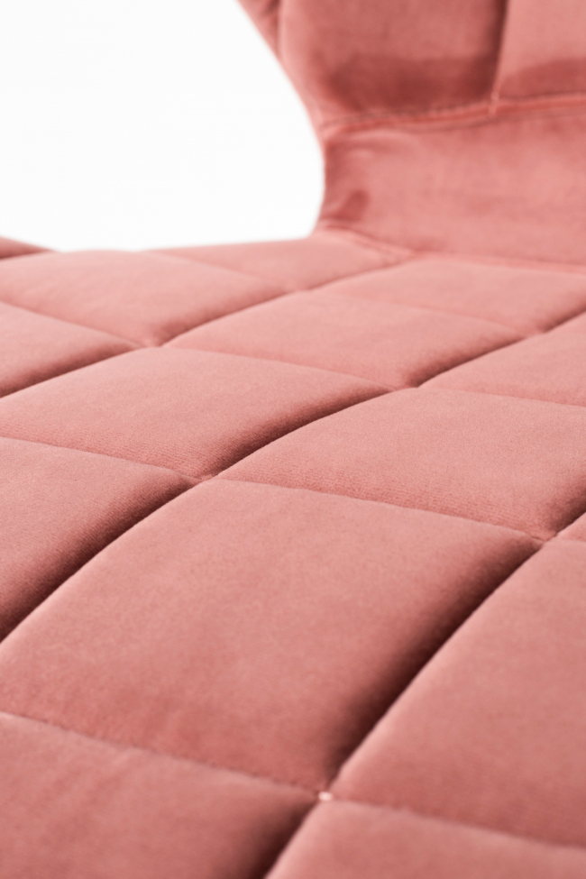 Stoel 'Omg' - Fluweel/Roze