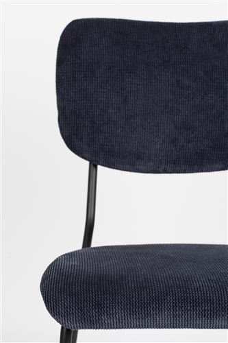 Stoel 'Benson' - Donkerblauw
