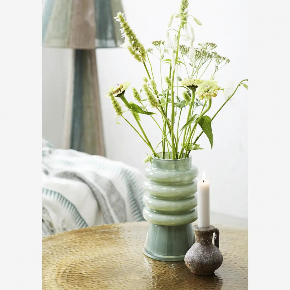 Vloerlamp 'Jute' - Groen