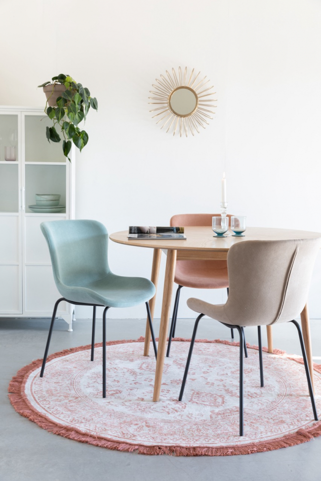 Stoel 'Junzo Rib' - Beige