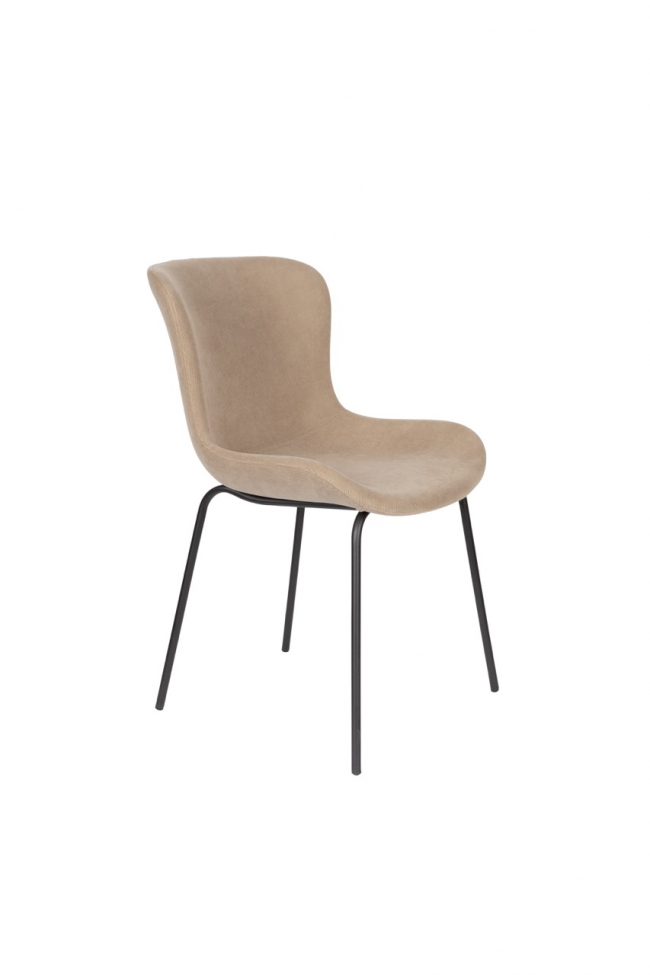 Stoel 'Junzo Rib' - Beige