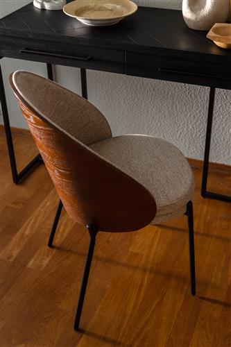 Stoel 'Rodin' - Beige
