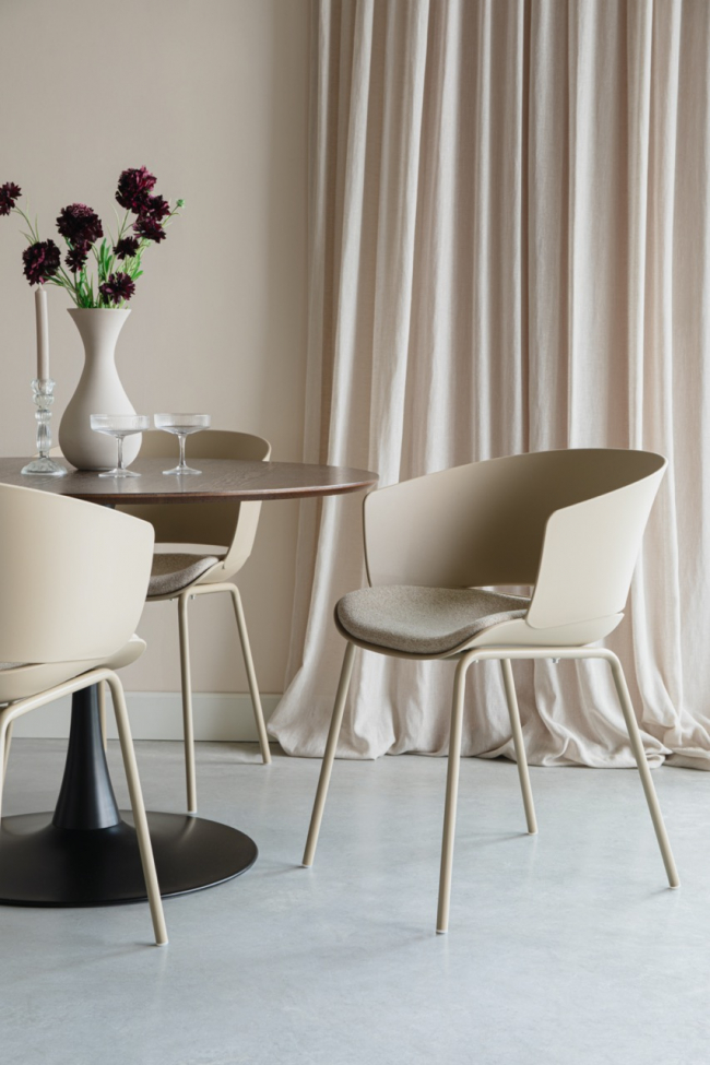 Stoel 'Jessica' - Beige