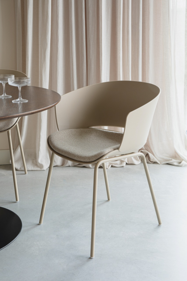 Stoel 'Jessica' - Beige
