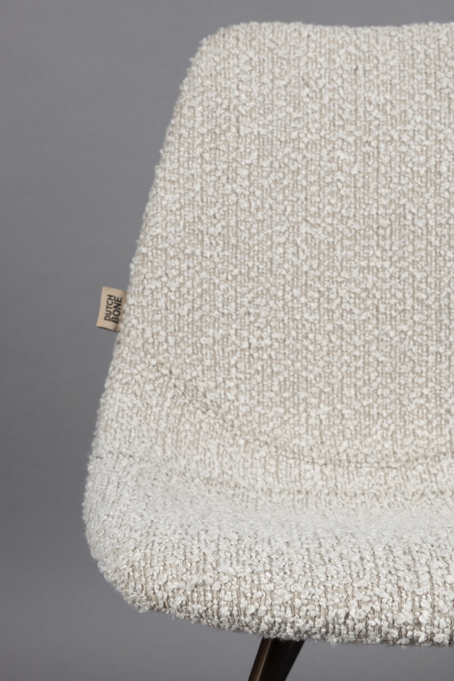 Stoel 'Franky Bouclé' - Beige