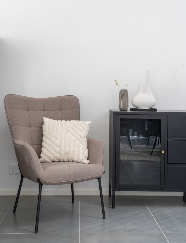 Fauteuil 'Glasgow' - Stone