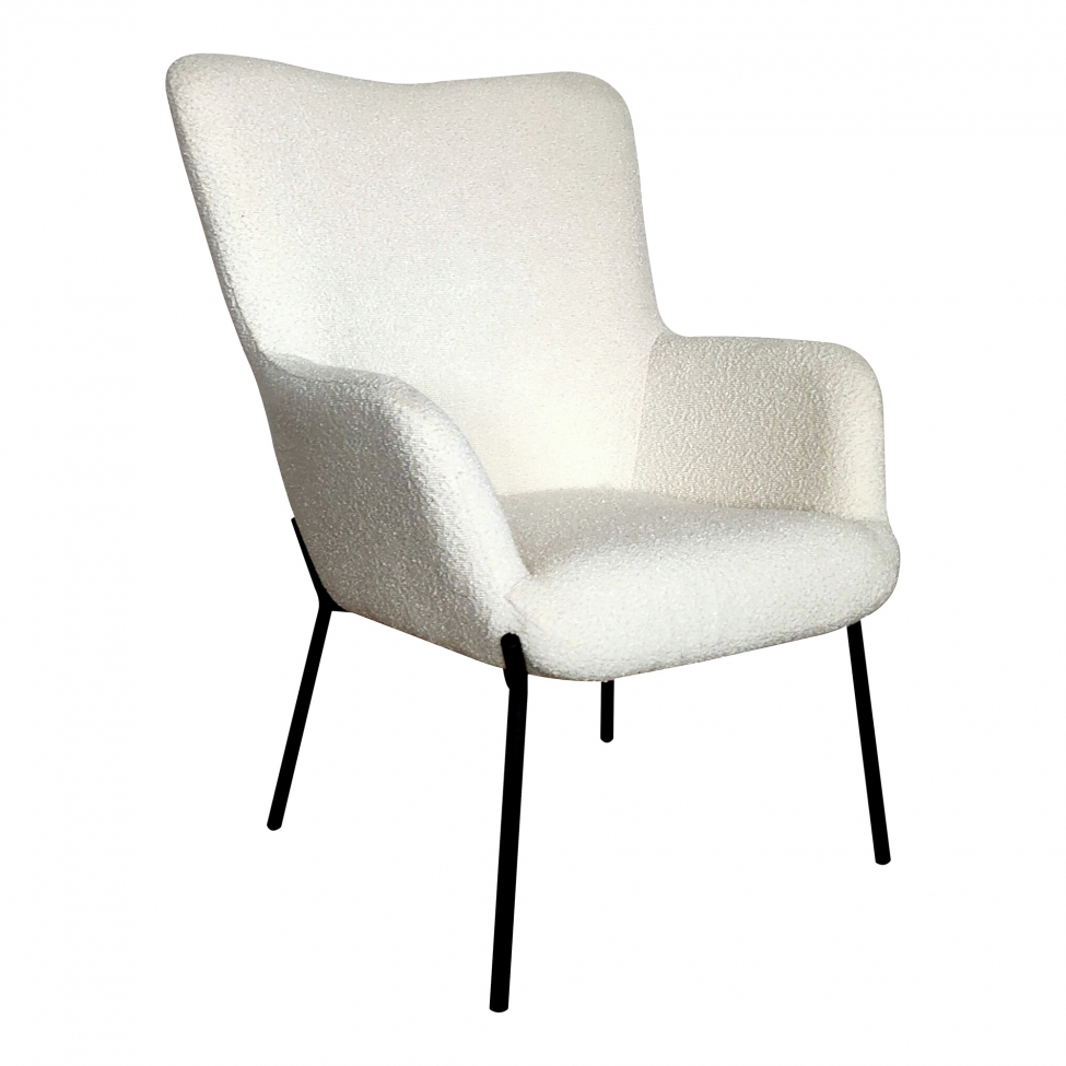 Fauteuil 'Glasgow' - Wit