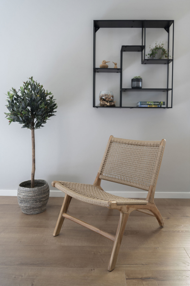 Lounge stoel 'Derby' - Natuurlijk