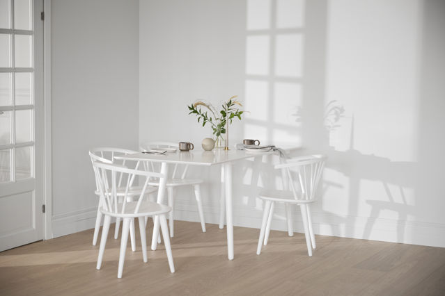 Eettafel 'Lotta' 120x80cm - Wit