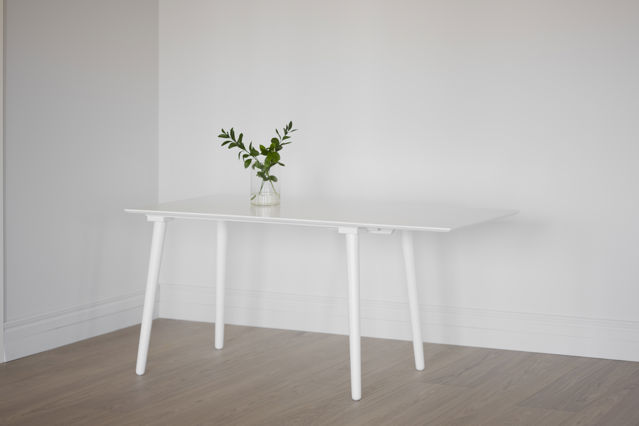 Eettafel 'Lotta' 120x80cm - Wit