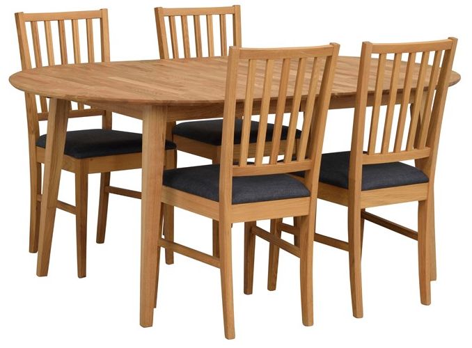 Eettafel 'Filippa' 170x105cm - Eiken