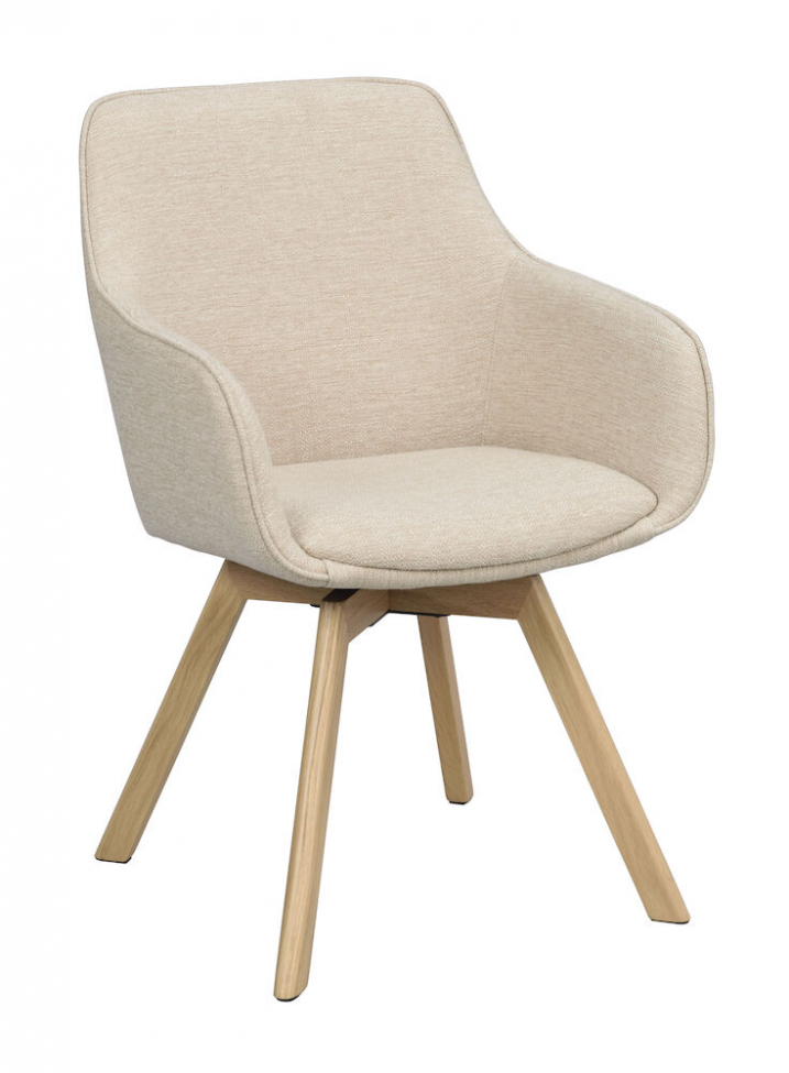Armstoel 'Alison' - Beige