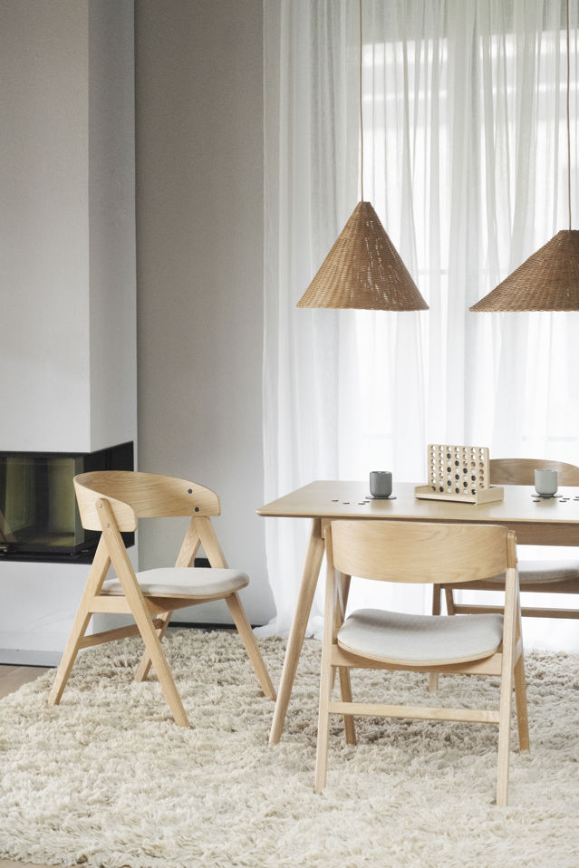 Eettafel 'Yumi' 190x90cm - Eik
