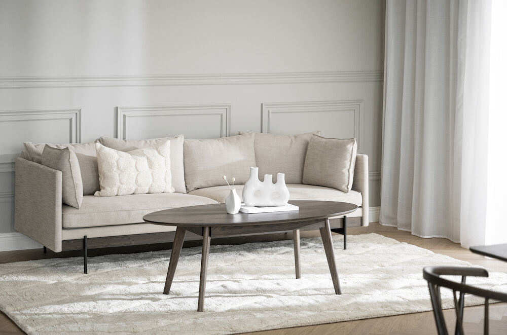 Salontafel 'Yumi' 130x65cm - Bruin