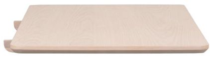 Uitschuifblad 'Yumi' 45x90cm - Witgeolied eiken