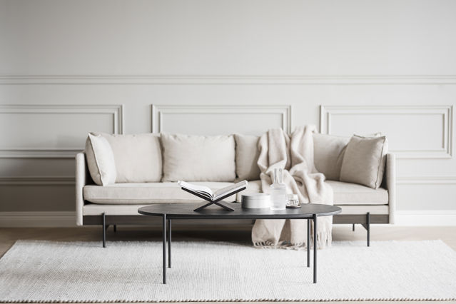 Salontafel 'Skye' 120x60cm - Zwart