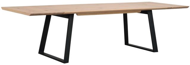 Uitschuifblad 'Melville' 50x95cm - Witgeolied Eiken
