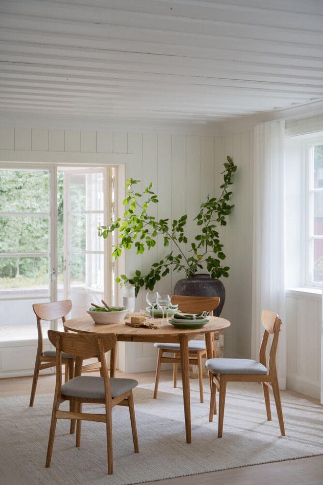Eettafel 'Tyler' 120x120 - Natuur