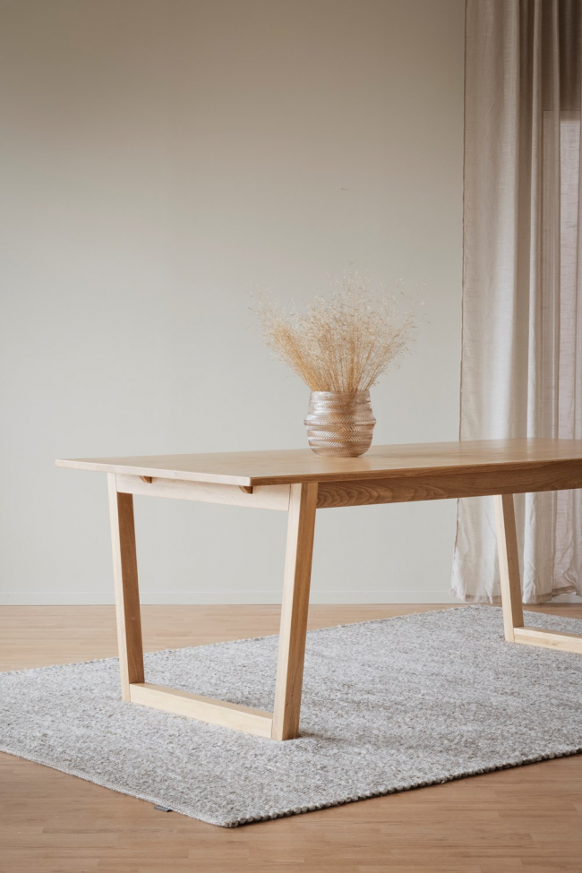 Eettafel 'Colonsay' 215x96cm - Eik