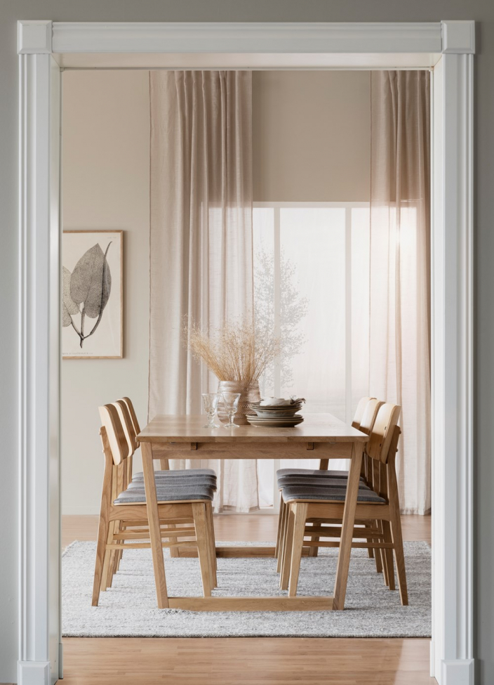Eettafel 'Colonsay' 215x96cm - Eik