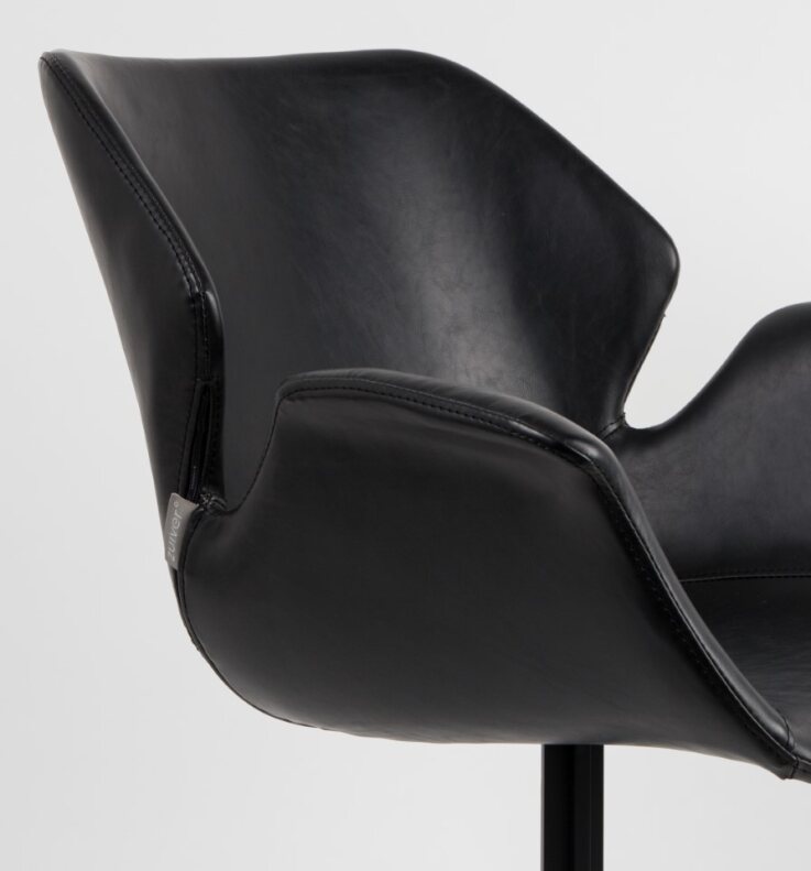 Fauteuil 'Nikki' - Zwart