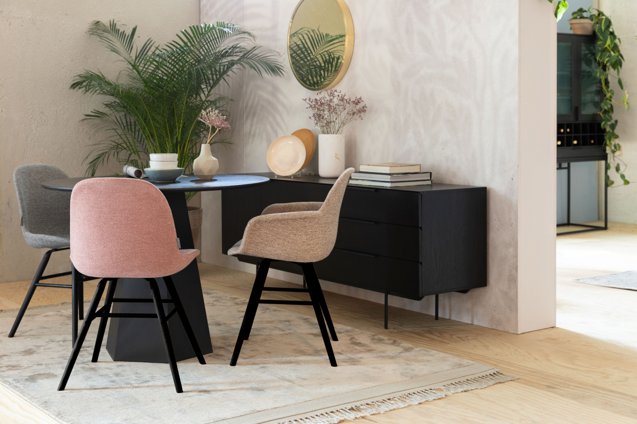 Stoel 'Albert' Soft - Roze