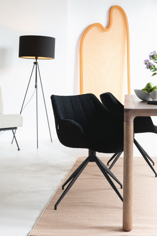 Stoel 'Doulton' - Zwart
