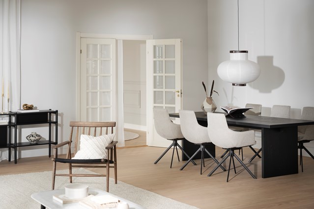 Fauteuil 'Lowell' Draaiend - Grijs
