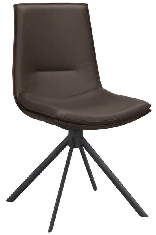 Fauteuil 'Lowell' Draaiend - Bruin