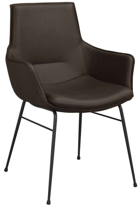 Fauteuil 'Lowell' - Bruin