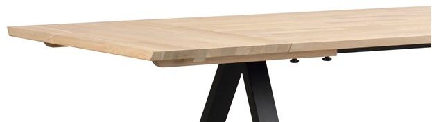 Aanbouwblad 'Carradale' 50x100cm - Witgepigmenteerd