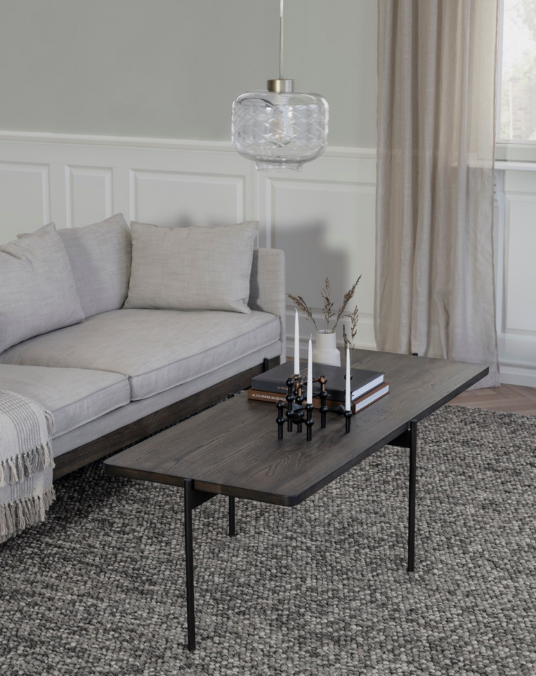 Salontafel 'Shelton' 145x60cm - Bruin
