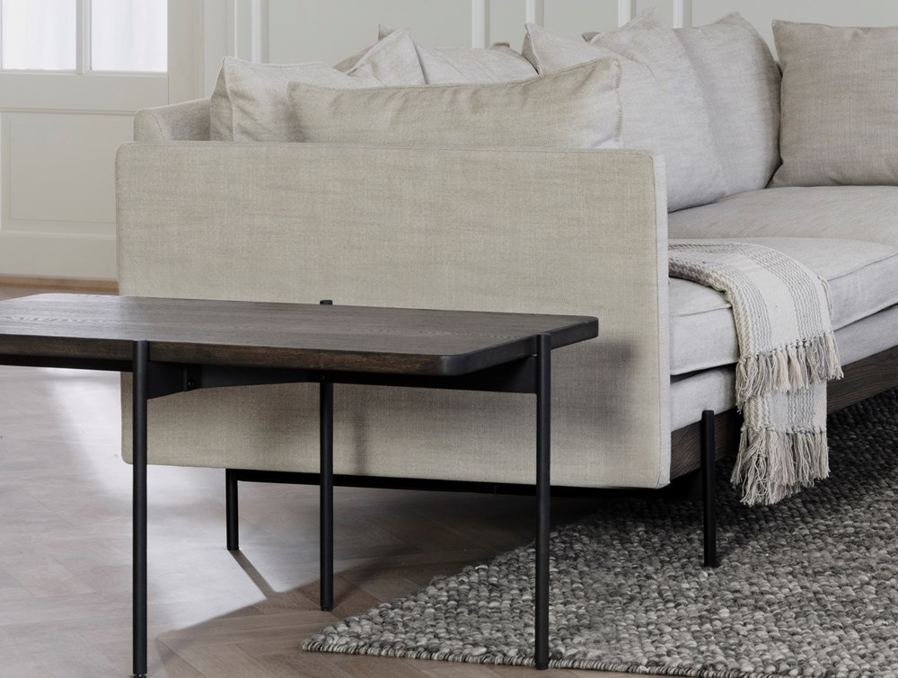 Salontafel 'Shelton' 90x50cm - Bruin