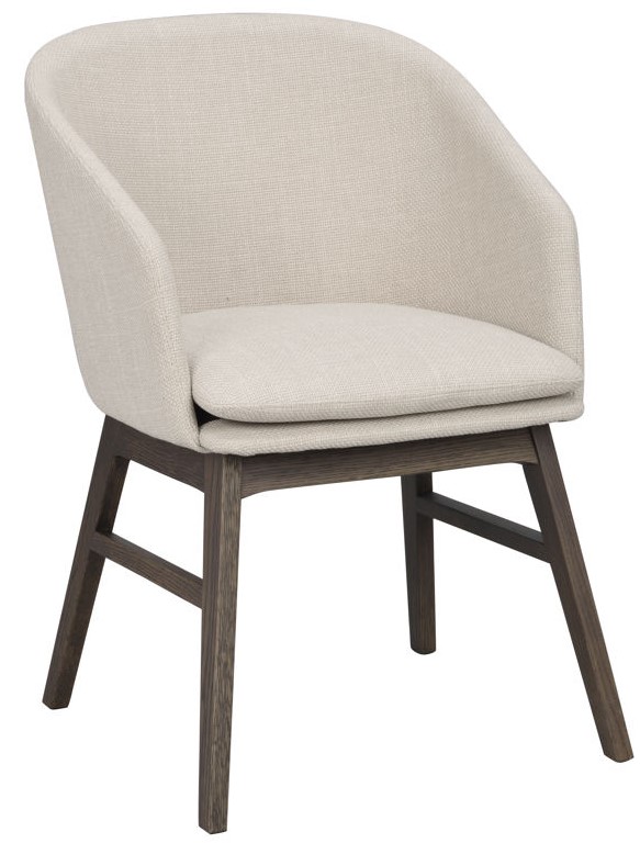 Fauteuil 'Windham' - Beige/Bruin