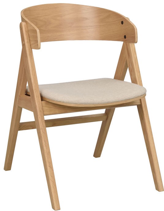 Fauteuil 'Waterton' - Eik/Beige