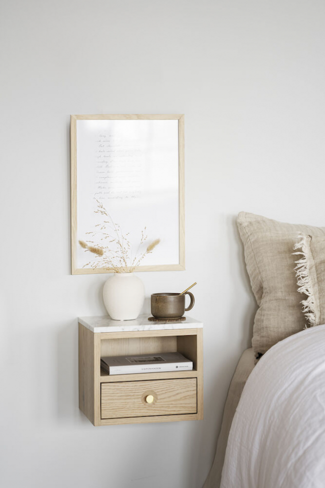Nachttafel 'Whitmore' - Licht eiken
