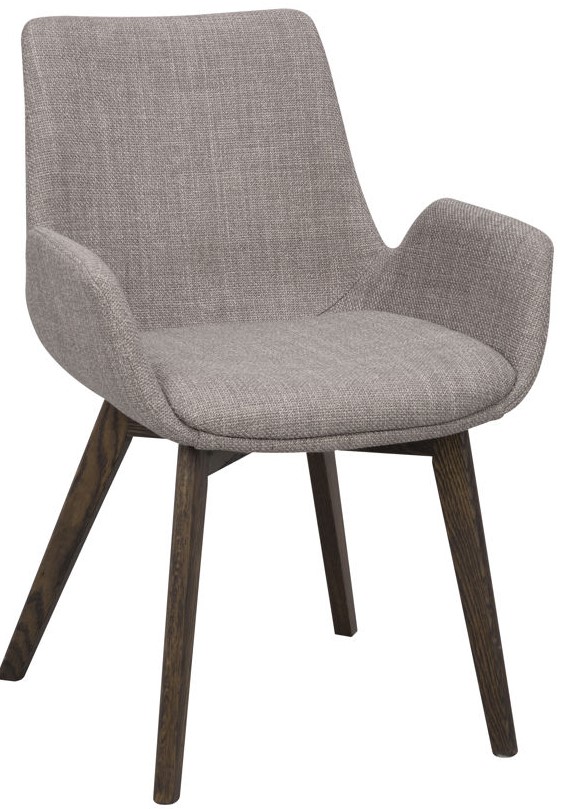 Fauteuil 'Drimsdale' - Grijs/Bruin