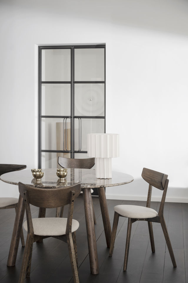 Eettafel 'Taransay' Rond 125cm - Bruin