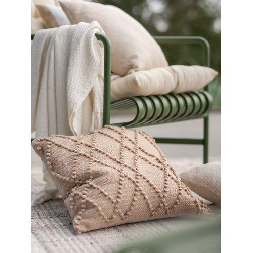 Kussenhoes 'Alma' 50x50 - Beige