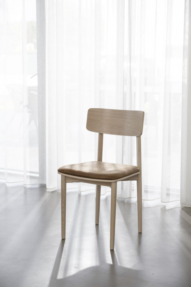 Stoel 'Wolcott' - Licht eik