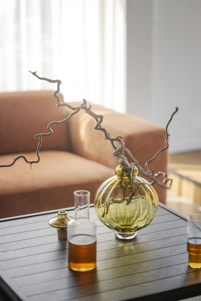 Salontafel 'Deerfield' 80x80cm - Donker eik
