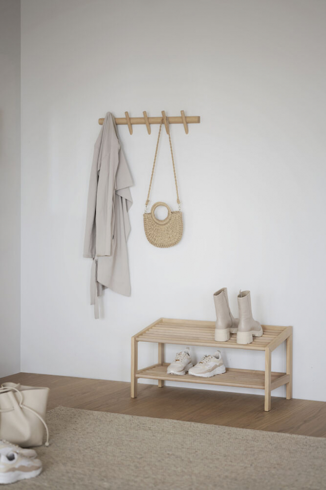 Schoenenrek 'Hillmond' - Licht eik