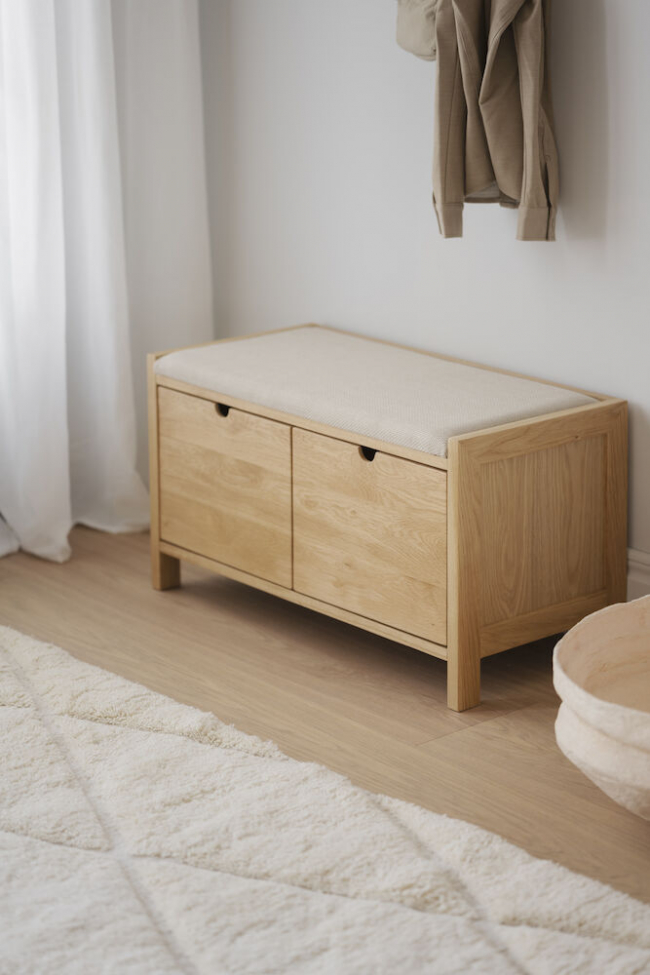 Halbank 'Hillmond' - Eik