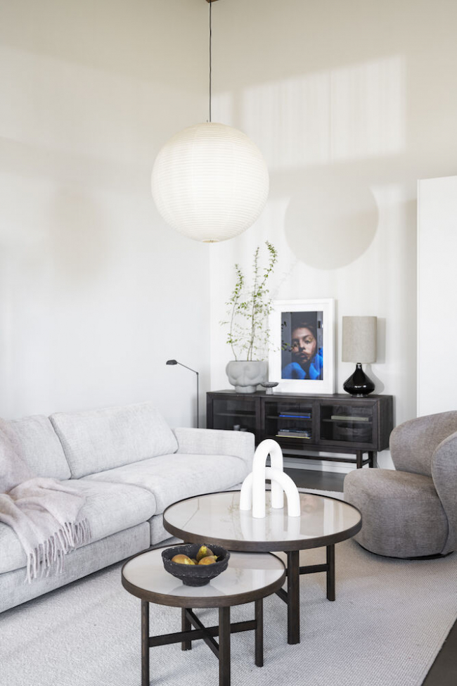 Salontafel 'Marsden' Rond 90cm - Bruin